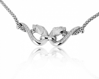Оригинальное золотое колье с бриллиантами 0.40ct Carrera y Carrera 301119/4
