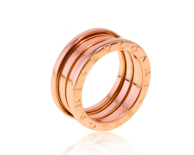 Оригинальное золотое кольцо Bvlgari B.Zero1 230323/2