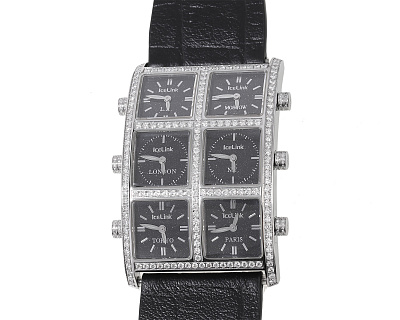 Оригинальные стальные часы Ice Link Ambassador 200423/3
