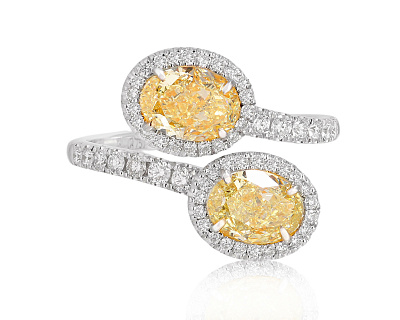 Золотое кольцо с бриллиантами 2.53ct Evgeny Matveev 190525/7