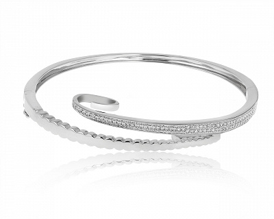 Оригинальный золотой браслет с бриллиантами 0.35ct Balmain 300321/1