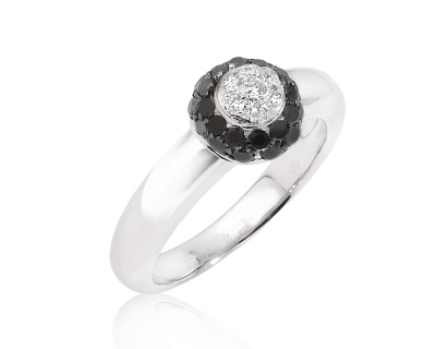 Оригинальное золотое кольцо с бриллиантами 0.55ct Chopard 300525/10
