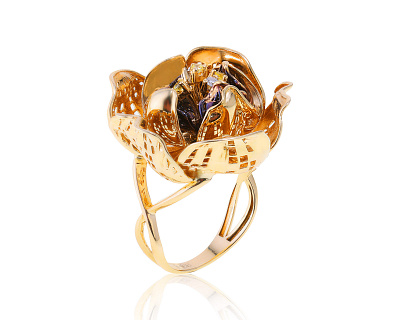 Оригинальное золотое кольцо Roberto Bravo Gallica 170123/11