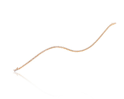 Золотой браслет с бриллиантами 0.78ct 150225/1