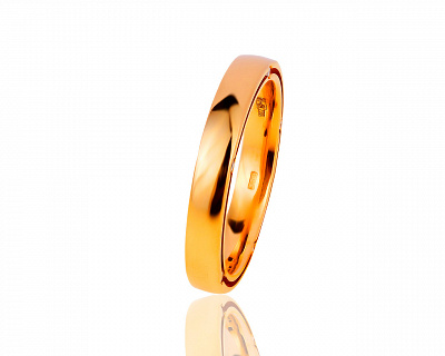 Оригинальное золотое кольцо с бриллиантами 0.09ct Damiani 041017/1