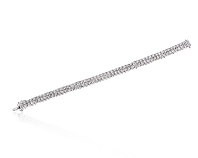 Превосходный золотой браслет с бриллиантами 3.58ct 060225/5