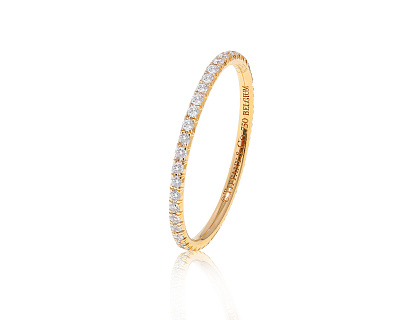 Оригинальное золотое кольцо Tiffany&Co Soleste Full Eternity 140822/3