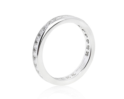 Оригинальное платиновое кольцо Tiffany&Co 091121/2