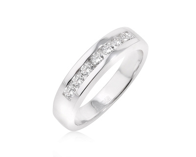 Золотое кольцо с бриллиантами 0.35ct 211124/1
