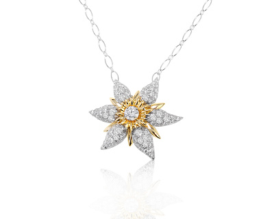 Оригинальное золотое колье Tiffany&Co Schlumberger 061222/10