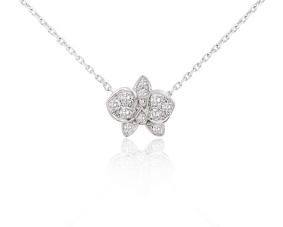 Оригинальное золотое колье Cartier Caresse d`Orchidees 111024/14
