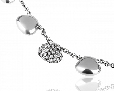 Оригинальное золотое колье с бриллиантами 1.30ct Marco Bicego 270419/1