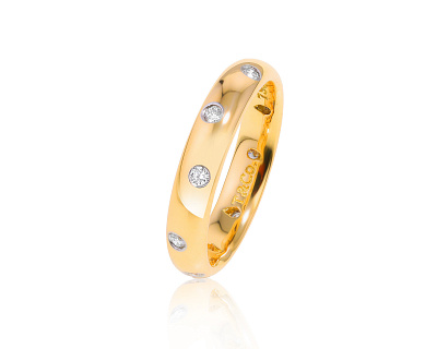 Оригинальное золотое кольцо Tiffany&Co Etoile 150524/9