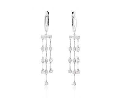 Золотые серьги с бриллиантами 0.50ct 231124/14