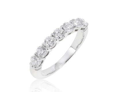 Оригинальное платиновое кольцо Tiffany&Co Embrace 170322/1