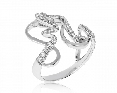 Оригинальное золотое кольцо с бриллиантами 1.15ct Chimento 291120/15