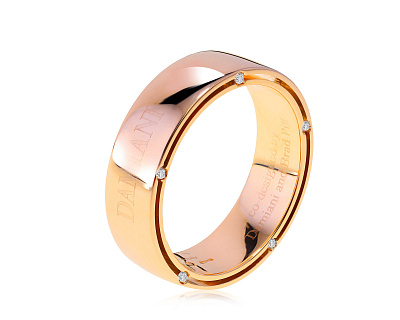 Оригинальное золотое кольцо Damiani D.Side 281121/4