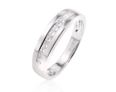 Золотое кольцо с бриллиантами 0.48ct 160924/7