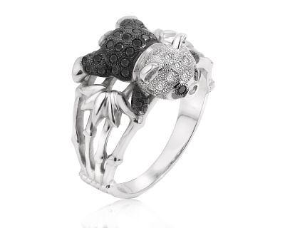 Оригинальное золотое кольцо с бриллиантами 0.53ct Maxim Demidov 290525/КМ197