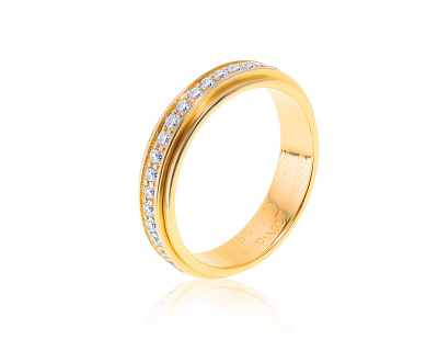 Оригинальное золотое кольцо Piaget Possession 310522/7