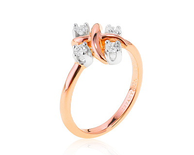 Оригинальное золотое кольцо Tiffany&Co Schlumberger 281021/8