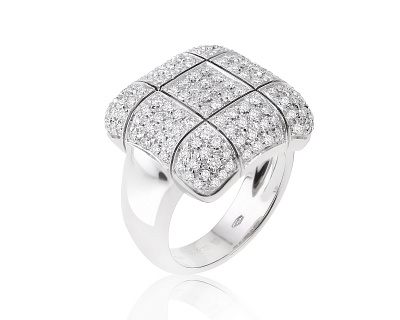 Золотое кольцо с бриллиантами 1.75ct 240224/2