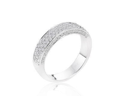Оригинальное золотое кольцо с бриллиантами 0.77ct Diamanti 060322/11