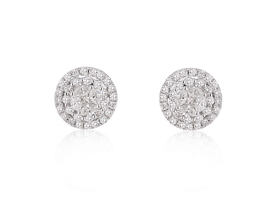 Оригинальные золотые серьги с бриллиантами 0.86ct Grissoni 250325/3
