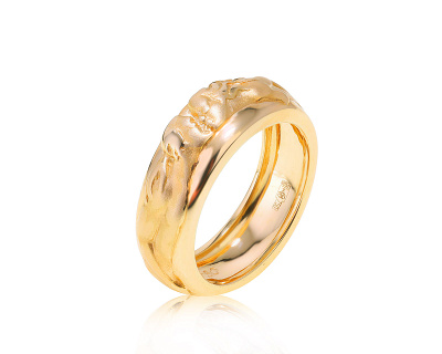 Оригинальное золотое кольцо Carrera y Carrera Promesa 291022/3