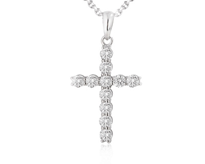 Золотой кулон с бриллиантами 0.81ct 120525/4