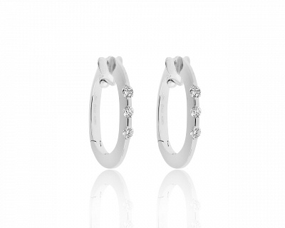 Оригинальные золотые серьги с бриллиантами 0.40ct Roberto Coin 140120/3