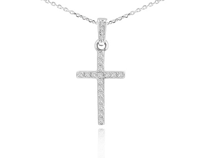 Золотой кулон с бриллиантами 0.16ct 190225/4