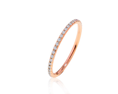 Оригинальное золотое кольцо Tiffany&Co Full Eternity 020322/10