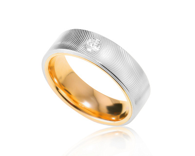 Оригинальное золотое кольцо Tiamo 190224/46