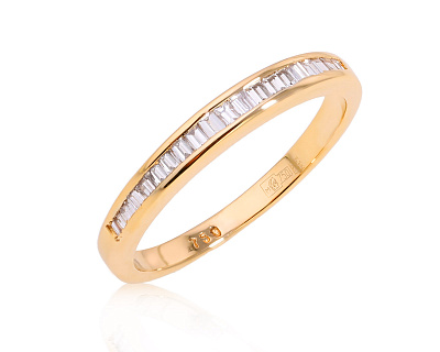 Золотое кольцо с бриллиантами 0.26ct 220225/16