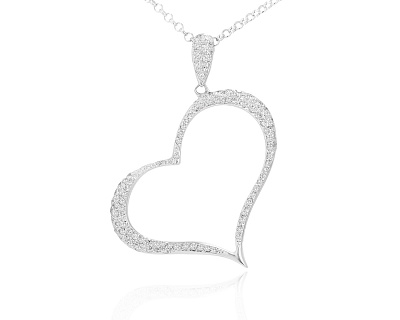 Золотой кулон с бриллиантами 1.02ct 291124/3