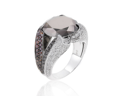 Оригинальное золотое кольцо с бриллиантами 3.17ct Chopard 160722/3