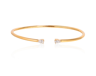 Золотой браслет с бриллиантами 0.38ct 110325/5