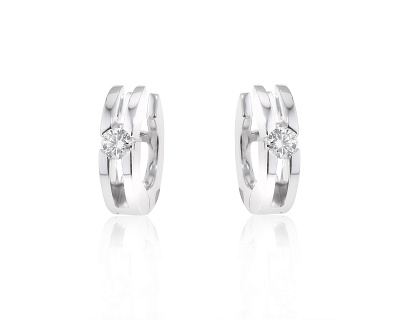 Золотые серьги с бриллиантами 0.50ct 270824/9