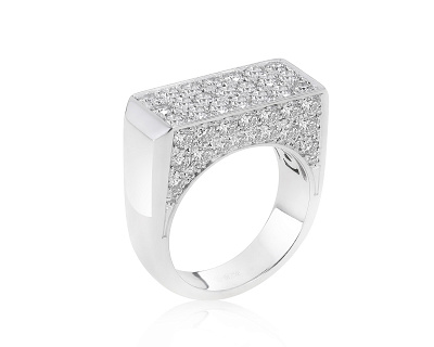 Оригинальное золотое кольцо с бриллиантами 2.60ct Chopard 230222/4