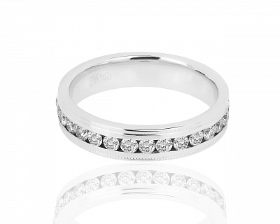 Интересное золотое кольцо с бриллиантами 0.86ct Princess 231118/7