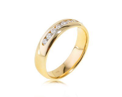 Золотое кольцо с бриллиантами 0.27ct 060623/3