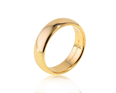 Оригинальное золотое кольцо Tiffany&Co 180623/1