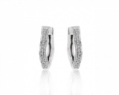 Оригинальные золотые серьги с бриллиантами 0.70ct Piero Milano 170320/6