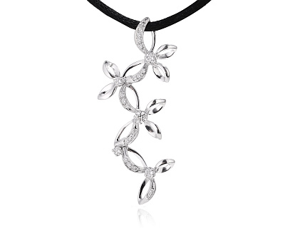 Золотой кулон с бриллиантами 0.50ct 251024/11