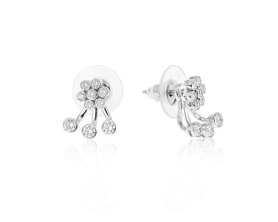 Стильные золотые серьги с бриллиантами 0.66ct 171222/8