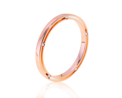 Оригинальное золотое кольцо Damiani D.Side 040223/2