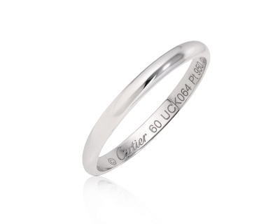 Оригинальное платиновое кольцо Cartier 1895 160325/3
