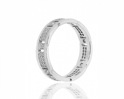 Чудесное золотое кольцо с бриллиантами 0.60ct 040319/2