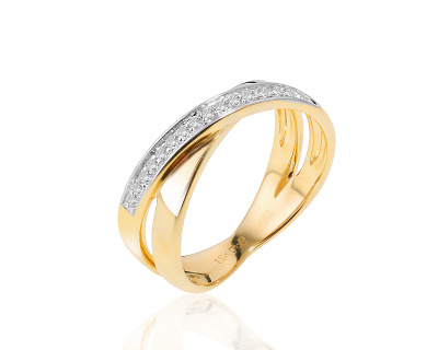 Оригинальное золотое кольцо Mauro Conti 310522/4